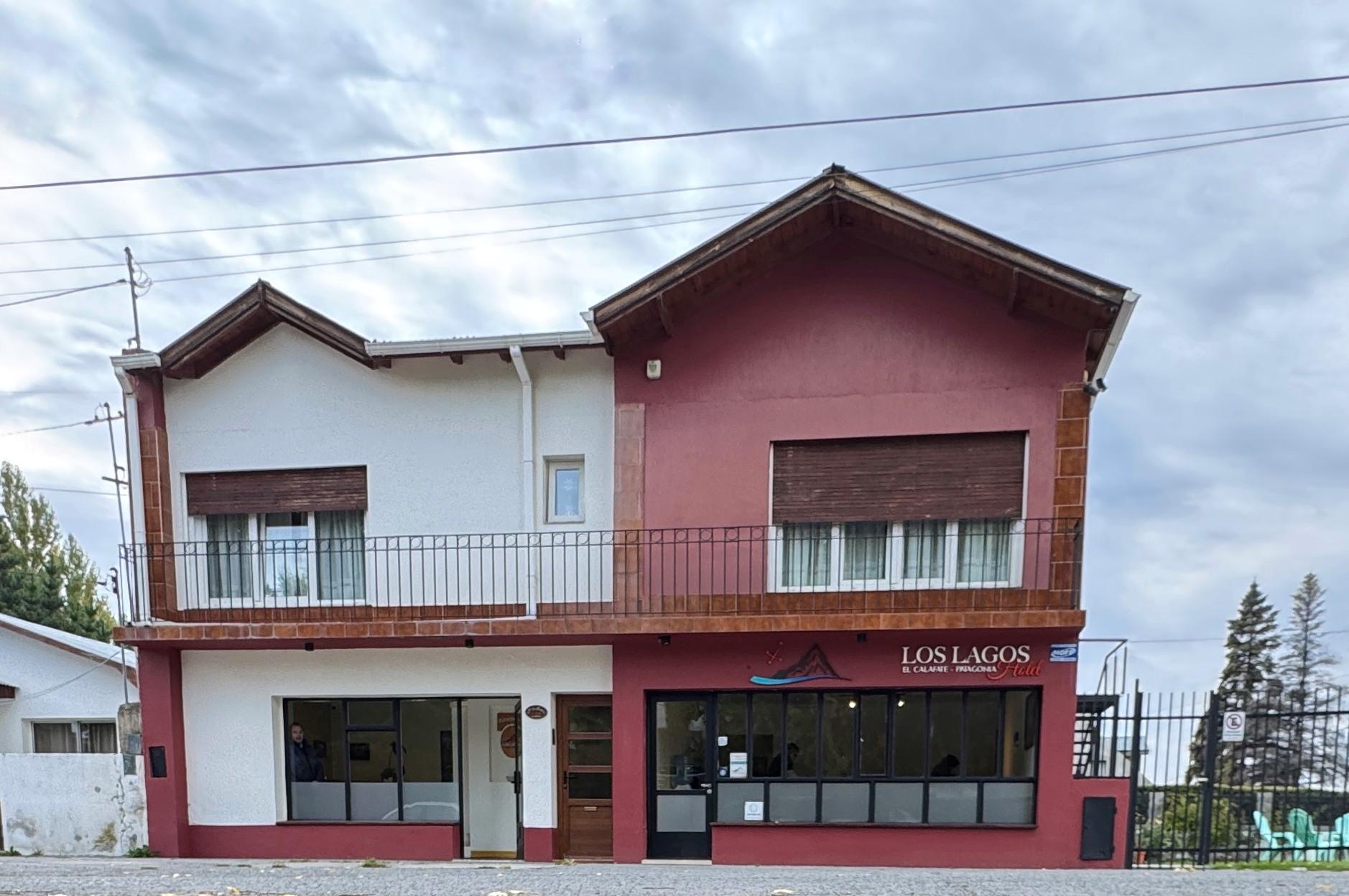 Front facade of Los Lagos Hotel