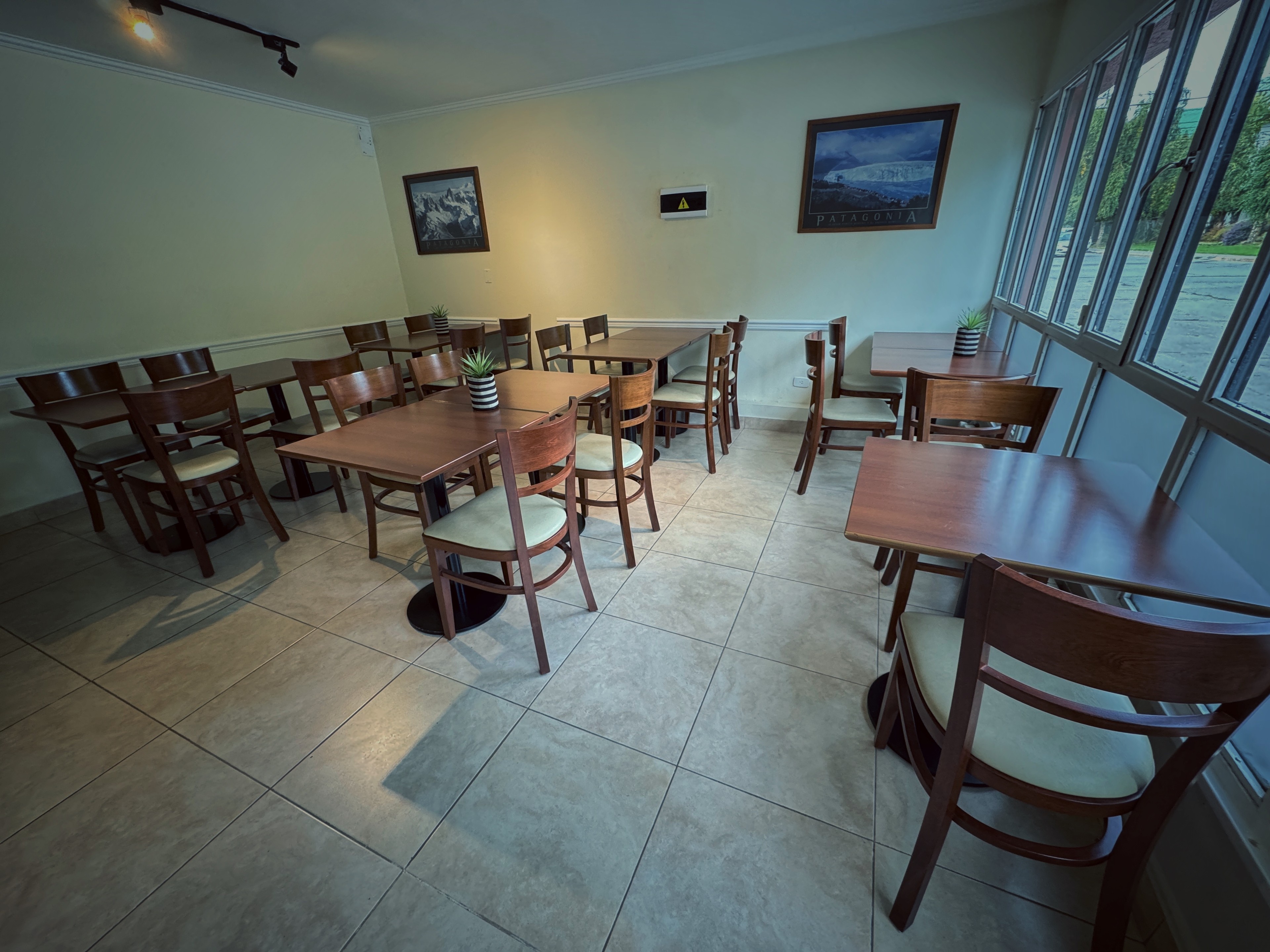 Dining room of Los Lagos Hotel